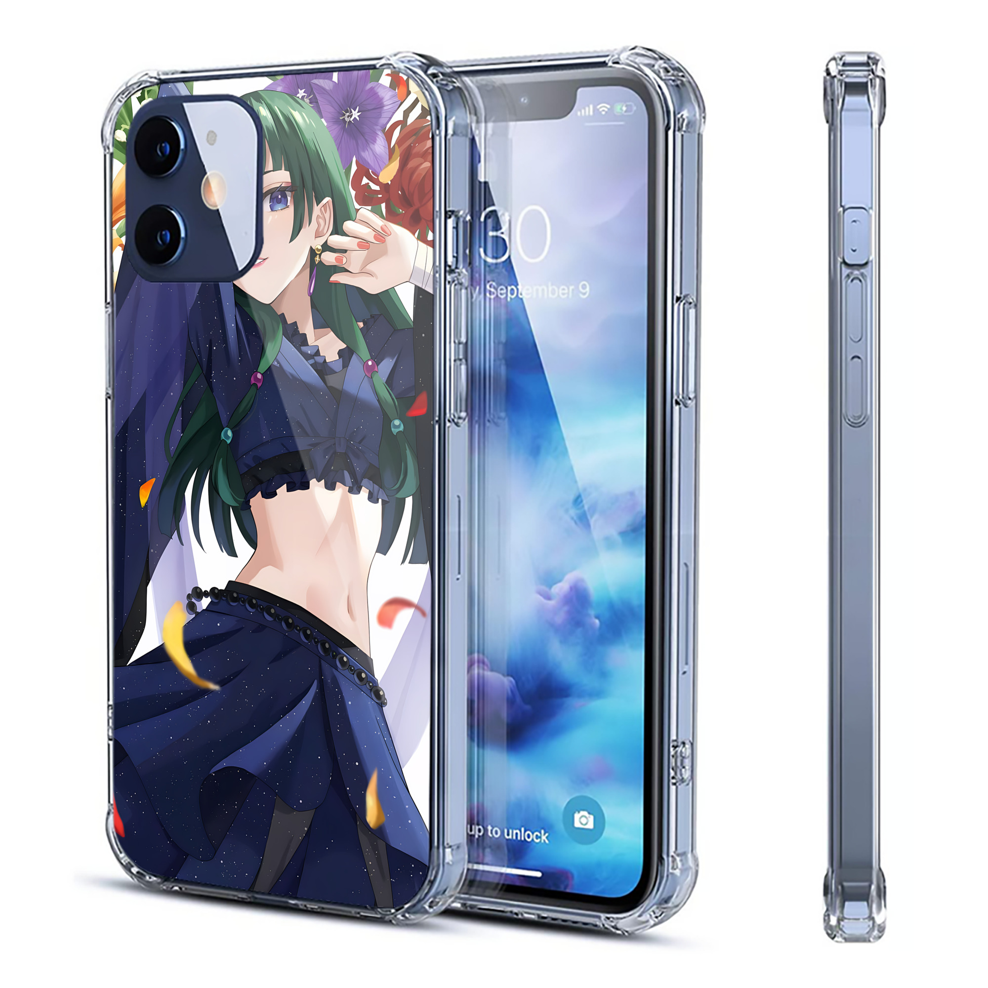 （画像用） 薬屋のひとりごと The Apothecary Diaries 【iPhone 12シリーズ対応】透明スマホケース（クリアソフトケース）